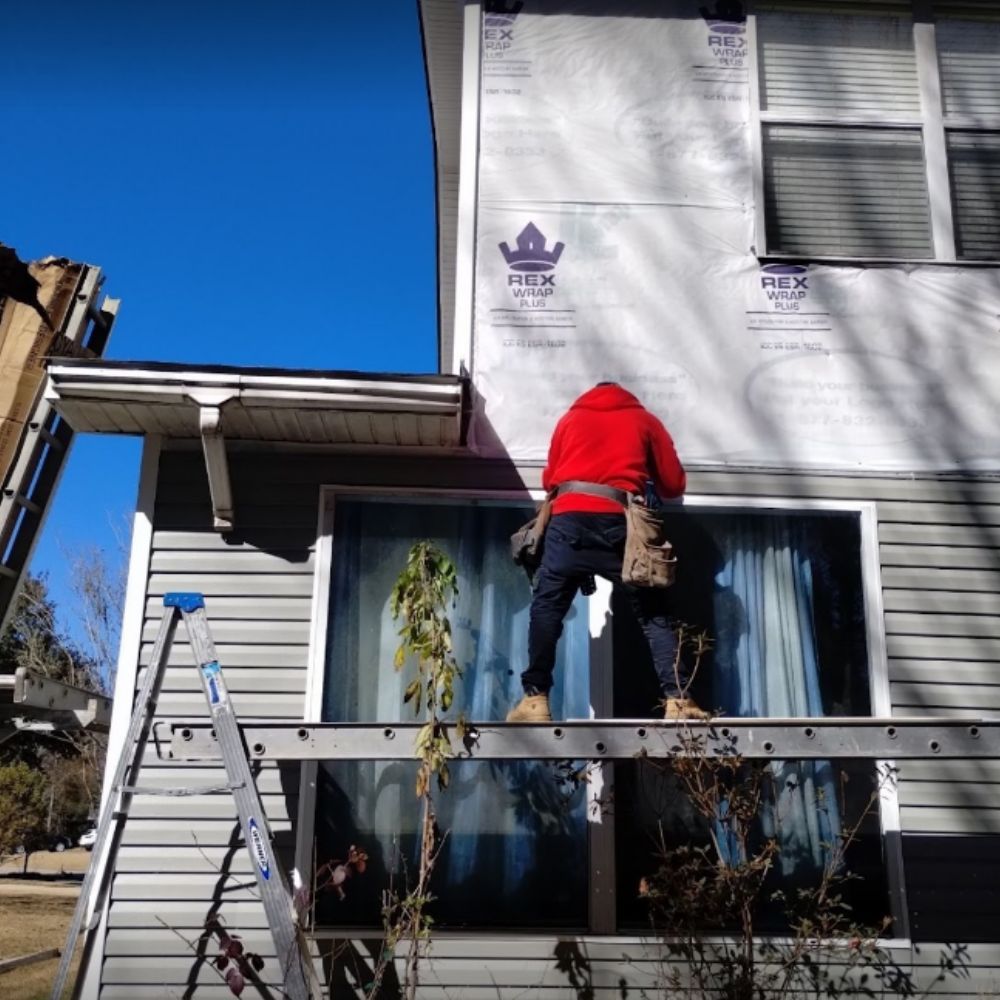 Slide of Lone Wolf Roofing