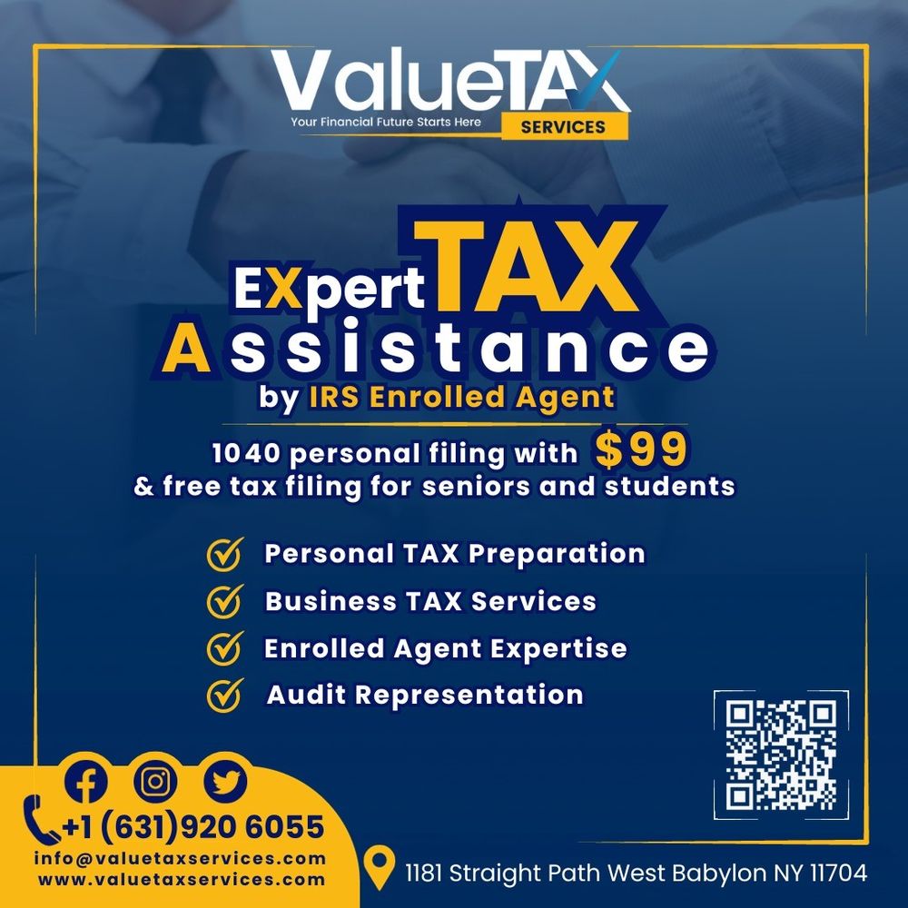 VALUE TAX SERVICES Updated June 2024 Request Consultation 1181