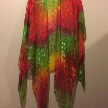 Appalachian Fireside Gallery - hand-dyed silk cover - Arts & Crafts Near Me - Berea, Kentucky