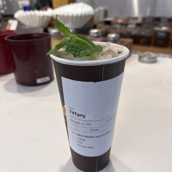 Philz Coffee - 12/11/2022 mint mojito - Desserts Near Me - Oakland, California Philz Coffee - 12/11/2022 mint mojito - Desserts Near Me - Oakland, California