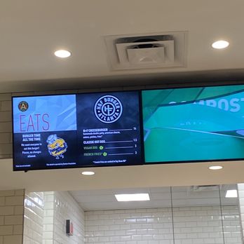 Delta Sky 360 Club - Menu for the the burger place (during a United game) - Sports Clubs Near Me - Atlanta, Georgia Delta Sky 360 Club - Menu for the the burger place (during a United game) - Sports Clubs Near Me - Atlanta, Georgia