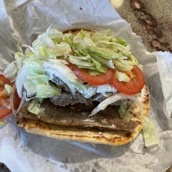 Ali Baba Mediterranean - Huge gyro!! - Mediterranean Near Me - Tulsa, Oklahoma