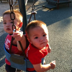 Bicentennial Park - Another way to swing!