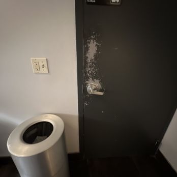 Via Vite - Worn bathroom door. - Italian Near Me - Cincinnati, Ohio Via Vite - Worn bathroom door. - Italian Near Me - Cincinnati, Ohio