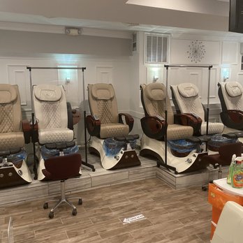 Enchanted Nails & Spa - Covid precautions: social distancing between stations and plastic shields between customer and nail tech. - Nail Salons Near Me - Washington, DC, District of Columbia Enchanted Nails & Spa - Covid precautions: social distancing between stations and plastic shields between customer and nail tech. - Nail Salons Near Me - Washington, DC, District of Columbia