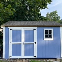 MT ART Shed Repair - Final product! (painting still in progress)
