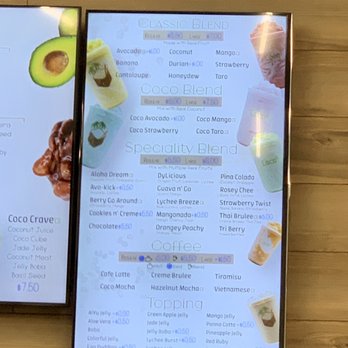 Coco3 - Menu - Bubble Tea Near Me - South San Francisco, California Coco3 - Menu - Bubble Tea Near Me - South San Francisco, California