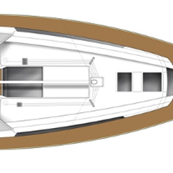 Enjoy Islander's multiple entertaining and lounging spaces, outside in the cockpit, up on deck and inside her bright, spacious salon.
