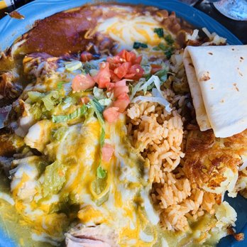 MartAnne's - Chilaquiles green and red - Breakfast & Brunch Near Me - Flagstaff, Arizona