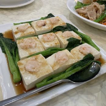 Pearl Bay Tea House - Steamed tofu with shrimp - Tea Rooms Near Me - San Leandro, California