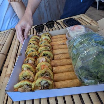 Banh Khot Lady - Pork & shrimp banh khot with eggrolls - Caterers Near Me - Westminster, California Banh Khot Lady - Pork & shrimp banh khot with eggrolls - Caterers Near Me - Westminster, California