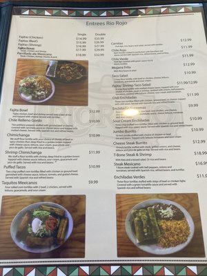Menu photo 8 Rio Rojo Authentic Mexican Food Alexandria, LA