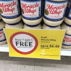 Bi-Lo - Over priced mayo/spread.