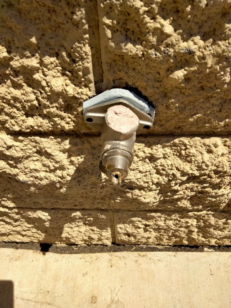Slide of plumbers crack plumbing
