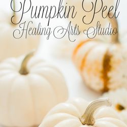 Healing Arts Studio - Pumpkin peel facial, this facial will make your skin very hydrated and luminous. Relax with the fragrance of pumpkin pie spice yummmmm!