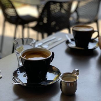 The Groove Train - Long black with cream - Breakfast & Brunch Near Me - North Lakes, QLD The Groove Train - Long black with cream - Breakfast & Brunch Near Me - North Lakes, QLD