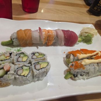 Sachiko Sushi - Rainbow roll California roll Mexican roll - Japanese Near Me - Tuscon, Arizona