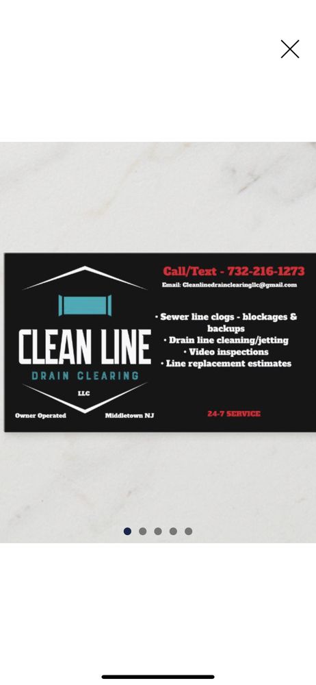 Slide of Clean Line Drain Clearing