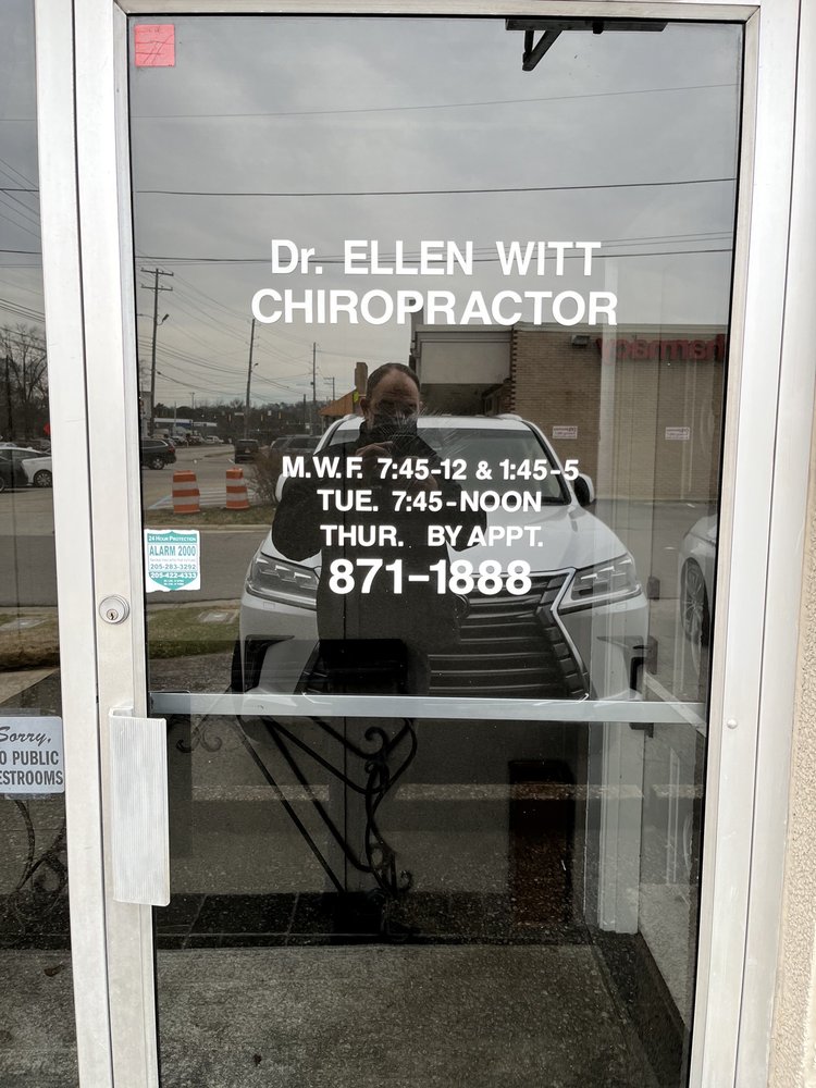 WITT CHIROPRACTIC Updated August 2024 1919 Courtney Dr, Homewood, Alabama Chiropractors