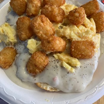 That Biscuit Place - Biscuits & gravy, scrambled eggs, and tater tots! - Breakfast & Brunch Near Me - Cumming, Georgia That Biscuit Place - Biscuits & gravy, scrambled eggs, and tater tots! - Breakfast & Brunch Near Me - Cumming, Georgia