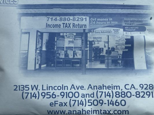 Anaheim Tax Services by null