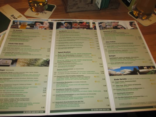 Menu photo 3 Brauhaus Schönbuch Stuttgart, BW Menu photo 3 Brauhaus Schönbuch Stuttgart, BW