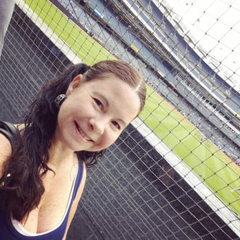 Yankee Stadium - 2nd base outfield from #MonumentPark at #YankeeStadium - Stadiums & Arenas Near Me - Bronx, New York