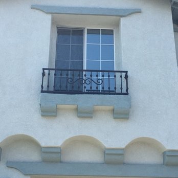 Mex Iron Artwork - The Juliet balcony Gustavo created matching the side gate and front door! - Fences & Gates Near Me - Fontana, California