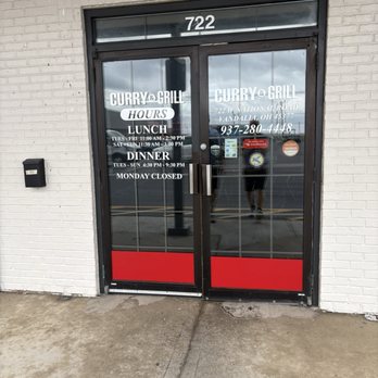 Curry & Grill - Hours on the door - Coffee & Tea Near Me - Vandalia, Ohio Curry & Grill - Hours on the door - Coffee & Tea Near Me - Vandalia, Ohio