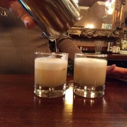 Custom whiskey sours Custom whiskey sours