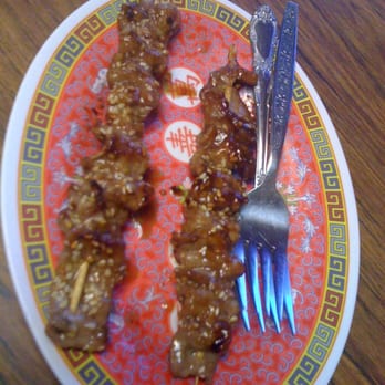 Annie's Cafe - skewered beef (its appetizing ... maybe that's why its very petite in portions) - Vietnamese Near Me - Louisville, Kentucky Annie's Cafe - skewered beef (its appetizing ... maybe that's why its very petite in portions) - Vietnamese Near Me - Louisville, Kentucky