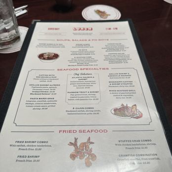 Pappadeaux Seafood Kitchen - Menu lunch - Seafood Near Me - Dallas, Texas