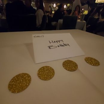 Eddie V's Prime Seafood - Birthday Table Service - Seafood Near Me - Orlando, Florida