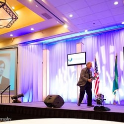 AMPD Lighting & Audio Visual - A snapshot of the stage AMP'D set up for us. Exactly how I wanted it.