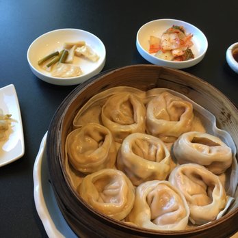 Kim's Korean BBQ House - Kimchee dumplings and bean paste stew. - Korean Near Me - Nanaimo, British Columbia