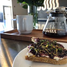 Blueberry Ricotta Toast
