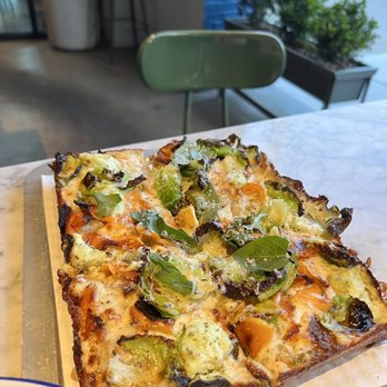 Doughbird - Butternut Squash Pizza - Detroit Style - Comfort Food Near Me - Nashville, Tennessee Doughbird - Butternut Squash Pizza - Detroit Style - Comfort Food Near Me - Nashville, Tennessee