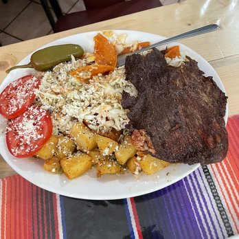 Nayo's Restaurant - Enchiladas authentic mexican style with cotija cheese and onions inside, and dried meat. (Carne asada/ type of mexican beef jerky) - Mexican Near Me - Mariposa, California