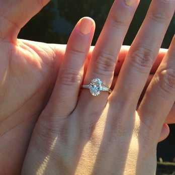 Ultimate Diamond - Beautiful oval shaped diamond ring from UJD - Jewelry Near Me - New York, New York Ultimate Diamond - Beautiful oval shaped diamond ring from UJD - Jewelry Near Me - New York, New York