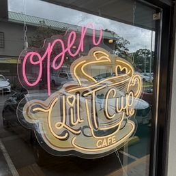 Neon light signage