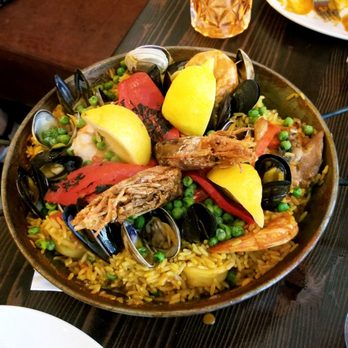 Bodega On Main - Paella Mixta Saffron - Spanish Near Me - Vancouver, British Columbia