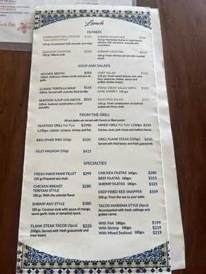 Menu photo 4 Mi Pueblito Restaurant Bar Puerto Vallarta, JAL Menu photo 4 Mi Pueblito Restaurant Bar Puerto Vallarta, JAL