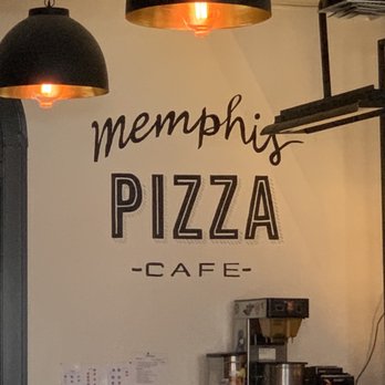 Memphis Pizza Cafe - the sign above the counter - Pizza Near Me - Memphis, Tennessee