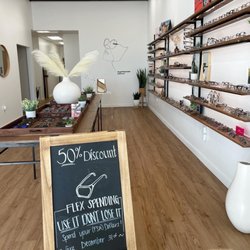 Eyedeal Eyecare - Glasses on display