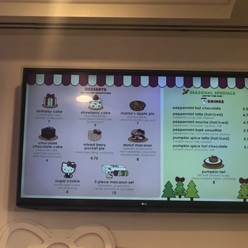 Hello Kitty Cafe - Menu - Cafes Near Me - Irvine, California Hello Kitty Cafe - Menu - Cafes Near Me - Irvine, California
