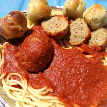 Enzo's Italian Kitchen - Spaghetti and meat balls, enough for two. - Pizza Near Me - Scottsdale, Arizona