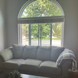 We love opening the front windows to get fresh air while having morning coffee.