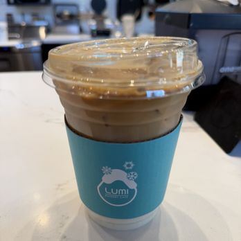 LUMI Dessert Cafe - Iced Latte - Desserts Near Me - Redmond, Washington