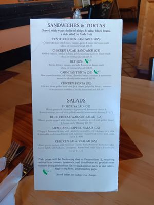 Menu photo 2 Sin of Cortez Chico, CA Menu photo 2 Sin of Cortez Chico, CA
