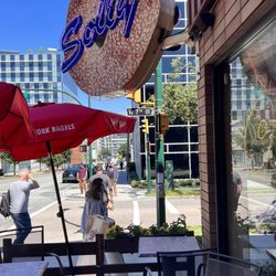 Solly's Bagelry - Will miss the giant bagel sign!